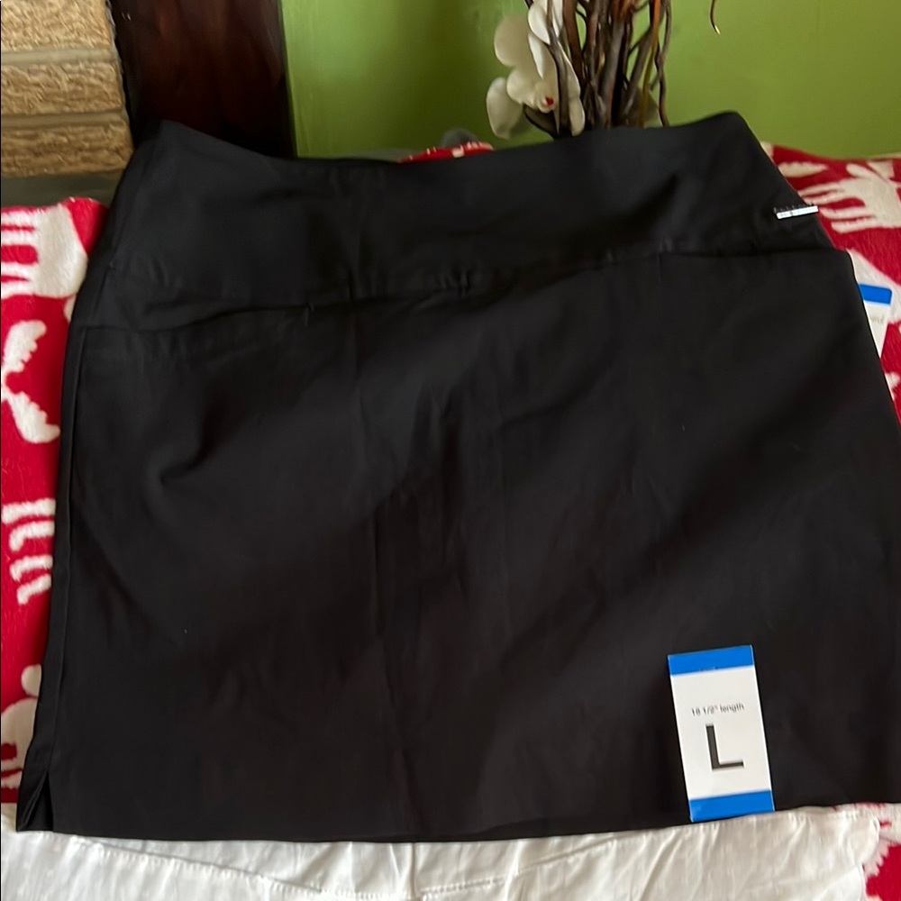 Black Women's Skort